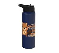 Cute Always Be Yourself Unless You Can Be A Beaver Stainless Steel Insulated Water Bottle