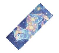 Cute American Shorthair Cat printed nonslip yoga mat Thick 1 mm for home non slip, with yoga mat bag carrier tapete para ejercicio 71x26 inches
