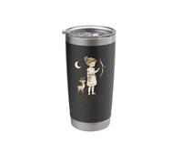 Cute Ancient Gr oddess in Training - Mythology Artemis Stainless Steel Insulated Tumbler