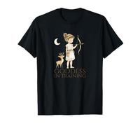 Cute Ancient Greek - Goddess in Training - Mythology Artemis T-Shirt