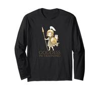 Cute Ancient Greek - Goddess in Training - Mythology Athena Long Sleeve T-Shirt