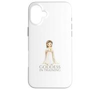 Cute Ancient Greek - Goddess In Training - Mythology Hestia Case for iPhone 16 Plus