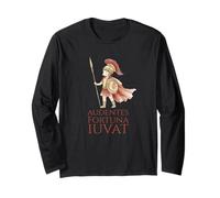 Cute Ancient Roman Legionary - Fortune Favours The Bold Long Sleeve T-Shirt