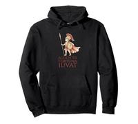 Cute Ancient Roman Legionary - Fortune Favours The Bold Pullover Hoodie