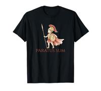Cute Ancient Roman Legionary - Paratus Sum - Classical Latin T-Shirt