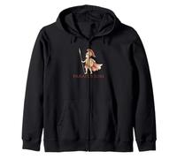 Cute Ancient Roman Legionary - Paratus Sum - Classical Latin Zip Hoodie