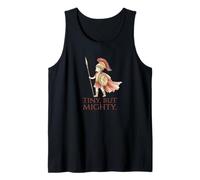 Cute Ancient Roman Legionary - Tiny, But Mighty - SPQR Rome Tank Top
