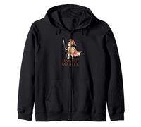 Cute Ancient Roman Legionary - Tiny, But Mighty - SPQR Rome Zip Hoodie