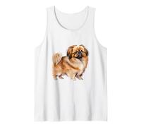 Cute and Adorable Pekingese Dog Lover Tank Top