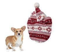 Cute And Classic Pet Christmas Cloak, Guard The Hair, Skin Friendly Warm Clothing with Wide Application, for Dogs Up to Medium Breeds such as Teddy, Doberman, HuskyFor Fall