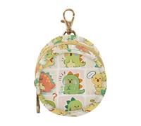 Cute and Colorful Cartoon Dinosaurs Newborned Girl Pacifier Case Portable Coin Purse Change Holder, Baby Items Container Box