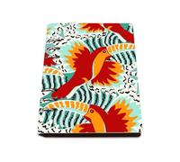 Cute and Colorful Tropical Birds Notebook A5, Pu Leather Notebooks, Lined Paper Shorthand Notebook 180Pages/90Sheets, Note Book A5 for Work, Writing Book for Study, College Supplies Journal Diary