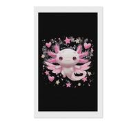 Cute and Cozy Axolotl Diamond Art Painting Kit Full Drill Paint Round Crystal Points for Adult Beginners