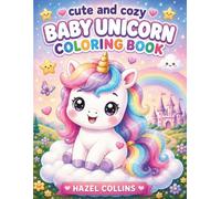 Cute and Cozy Baby Unicorn Coloring Book: Bold and Easy Kawaii Activity Pages for Kids Featuring Whimsical Friends and Enchanting Scenes