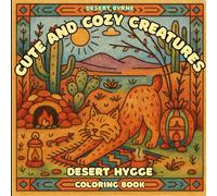 Cute and Cozy Creatures: Desert Hygge: Coloring Book