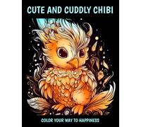 Cute and Cuddly Chibi Coloring Book For Adults and Kids: Creatures from a magical forest