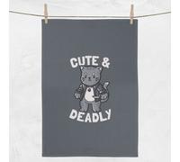 Cute And Deadly Tea Towel