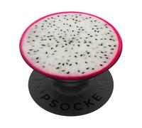 Cute and Fresh Dragonfruit Fruit Round Slice PopSockets Swappable PopGrip