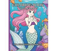 Cute And Fun Coloring Book With Mermaids. For Kids And Adults.: For Stress Relief And Mindfulness