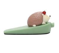 Cute and Functional Animal Door Stopper Made of Sturdy Resin, Easy to Clean (Animal Embroidery)