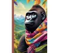 Cute and Funny Animal Notebook - Gorilla: Composition Journal College Ruled with an Inspiring and Motivational Quote on Every Page