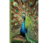 Cute and Funny Animal Notebook - Peacock: Composition Journal College Ruled with an Inspiring and Motivational Quote on Every Page