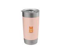 Cute and Funny Little Gerbil Hamster Lover Design Stainless Steel Insulated Tumbler