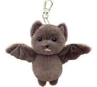 Cute And Soft Bat Toys Cute Wallet Accessories And Bag Accessories Perfect For Adding A Of Whimsy To Your Wallet Backpack Or Keys. (Grey, 15cm)
