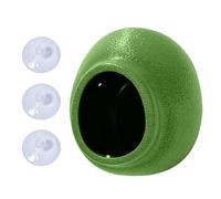 Cute and Space-Saving Leopard Gecko Hiding Places in Egg Shape | Crested Gecko Hideout for Glass Aquariums, Hermit Crabs, Small Lizards, Arai