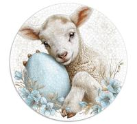 Cute And Sweet Little Lamb Rätsel Für Erwachsene |Easter Eggs| 1000pcs (67.5x67.5cm) Puzzles Lernspiele Home Decor Puzzles