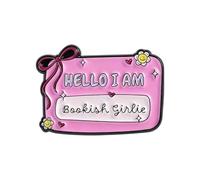 Cute and Unique English Letter Brooches - Fun Book Series Accessories Pins Badges(QHXZ5274)