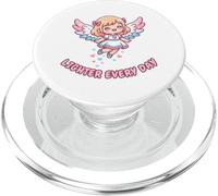 Cute Angel Lighter Every Trans Pride Day Positivity PopSockets PopGrip for MagSafe