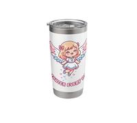Cute Angel Lighter Every Trans Pride Day Positivity Stainless Steel Insulated Tumbler