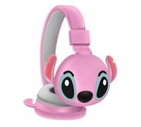 Cute Angel Pink Kids Bluetooth Headphones - Wireless On-Ear Headset with 3D Angel Ears, Soft Cushioned Ear Pads, Foldable & Adjustable - Gift for Xmas, Birthday, Holidays
