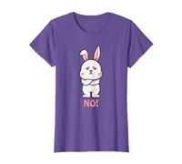 Cute Angry Bunny Rabbit Saying No No! T-Shirt