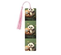 Cute Animal and Sloth Wood Bookmarks 5 Pcs with Tassels,Pendant Unique Handmade Craft DIY Wooden Bookmarks Cute Wood Hanging Tags Ornaments for Book Lovers Birthday Teachers Gift