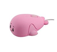 Cute Animal Baby Dolphin Shape USB Wired Mouse 1600 DPI Optical Mice Mini Small Kids Children Mice Gift for Boy Girl Men Women Kids Mom Dad Boyfriend Daughter for PC Laptop Computer (Pink)