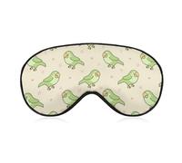 Cute Animal Bird Pattern Eye Sleep Mask,Super Soft Eye Masks with Adjustable Strap,Ultimate Sleeping Aid,Blindfold,Relax & Relieve Your Fatigue,Puffy Eyes