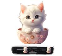 Cute Animal Car Air Freshener - Cartoon Lovely Auto Vent Clip Diffuser - Sea Smell Car Cartoon Aromatherapy Diffuser Automotive Interior Accessories