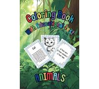 Cute Animal Coloring Book with Fun Educational Quizzes for Kids 4-8: Interactive Learning with Easy Multiple-Choice Tests for Children Fun and Educational Animal Coloring Activities