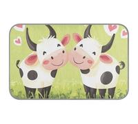 Cute Animal Cow Lover Kiss Summer Dog Cooling mats Self Cooling pad for Dog for Pig Indoor Washable tapete refrescante para mascotas M