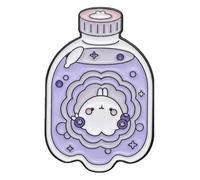 Cute Animal Enamel Pins: Miniature Worlds Pin Badge, Klein, Non-precious metal