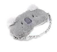 Cute Animal Eye Cover Sleeping Mask - Plush Nap Eye Shade Mask for Women with Elk, Koala, Reindeer Patterns, Ideal for Christmas Gift and Cozy Relaxation