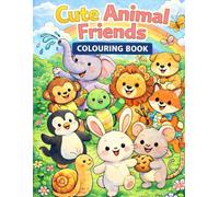 Cute Animal Friends Colouring Book