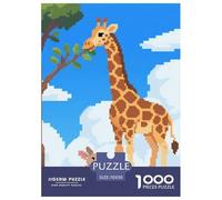 Cute Animal Friends Jigsaw Puzzles Puzzles for Adults Kids. 1000 Pieces Zoo Impossible Challenge Toy Educational Game Home Decoration for Adults& Kids Age 14 Years Up 70x50cm/1000pcs