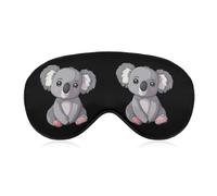 Cute Animal Koala Sleep Mask Soft Eye Mask Eye Cover Eyeshade Blindfold with Adjustable Strap