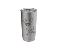 Cute Animal Lover Fennec Fox Stainless Steel Insulated Tumbler