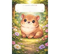 Cute Animal Notebook | Cozy Kawaii Lined Journal for Animal Lovers, Wildlife Fans and Everyday Notes | Adorable Forest Animal Writing Book | Cute Awawa Rock Hyrax | 121 Pages | 6 x 9 Inch