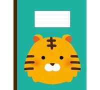 Cute Animal Notebook: tiger: 110 pages