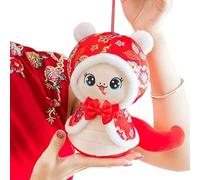 Cute Animal Plush Toy, Creative Plush Toy, Cute Plush Toys of the Year of the Snake Plush Stuffed Toy, Soft Pillow for Stuffing Mascot, Home Decor for and M